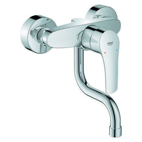 Grohe Eurosmart Miscelatore monocomando per lavello LOW Cromo, 31509003 (1/3)