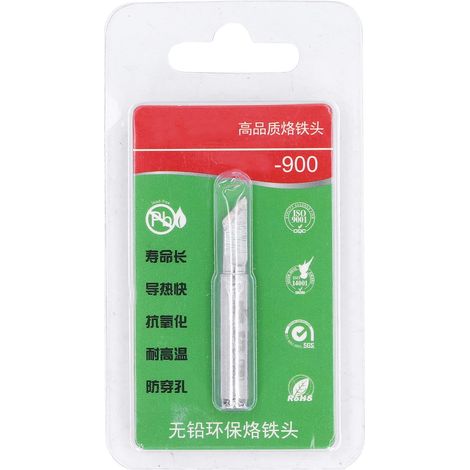 Pointe de fer à souder en cuivre Outil de soudage universel pour produits électroniques Soudure à l'étain (1/5)