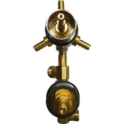 Ricambio rubinetteria termostatico con deviatore 3 vie triangolo Albatros 4R1993999 (1/5)