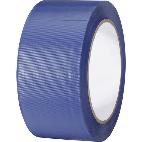 TOOLCRAFT 832450B-C 832450B-C Nastro adesivo in PVC Blu (L x L) 33 m x 50 mm 1 pz. (1/2)