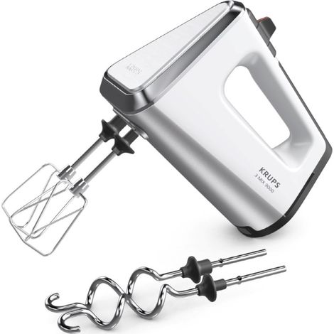 Krups GN9121 3 Mix 9000 Weiss-Silber (1/8)