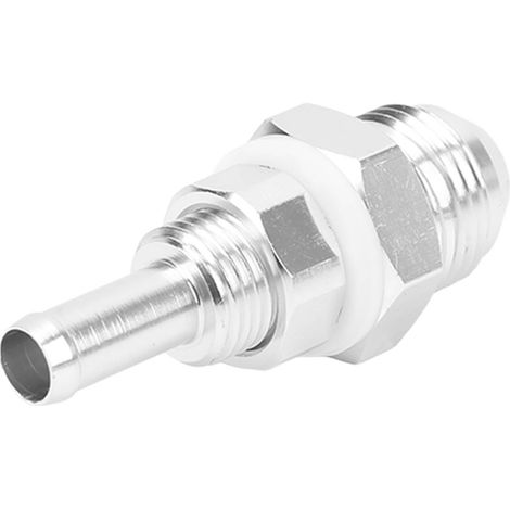 Raccord aluminium universel pour réservoir de carburant, mâle 8AN à embout cannelé 5/16, raccord traversant de cloison, pour automobile (1/5)