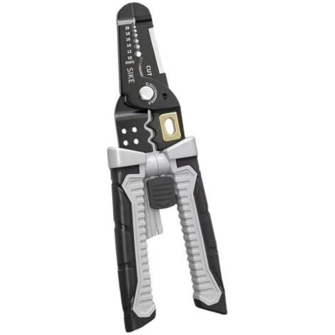 Outil Électrique Multifonction 22-8 AWG : Dénudeur, Coupe-Fil, Sertisseur et Pinces Isolées pour Professionnels