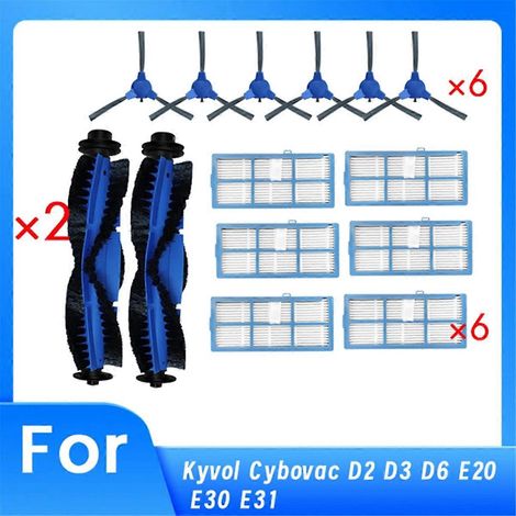 Ersatzteile für D2, D3, D6, E20, E30: Hauptbürste (1/5)