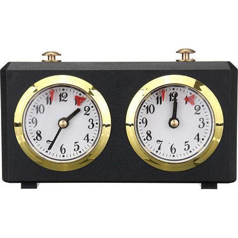 Doppelseitiger Schach-Timer - Turnier-Stoppuhr mit Countdown- und Vorlauffunktion (Batterie nicht enthalten) (1/5)