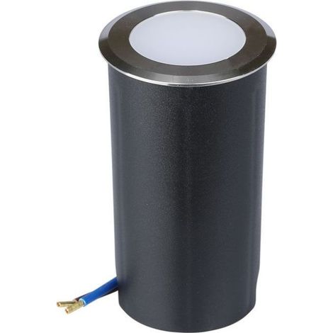 V-TAC VT-1151 spot led 1W encastrable blanc froid 6400K corps noir-argent IP67 - sku 1464 (1/5)