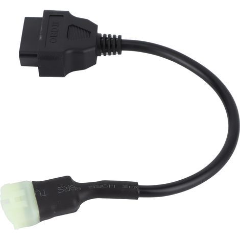 Câble OBD2 6 Broches pour Diagnostic Moto Kawasaki Z900, Z900RS, ZX10R, ZX14R, H2 - Faisceau de Connexion (1/5)