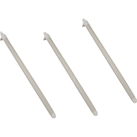3 x Windbreak Tension Rods - Adjustable Straighten Stretch Bar (1/5)