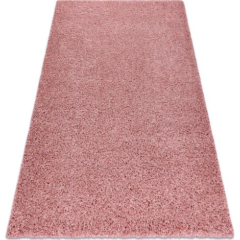 Teppich SOFFI shaggy 5cm erröten rosa pink 200x290 cm