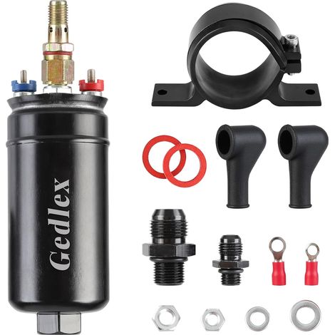 Pompe à essence universelle 12 V, 300 l/h, à haut débit, électrique, 75 psi, avec anneau amortisseur, compatible avec l'essence (1/5)