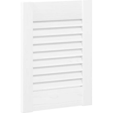 Maison Exclusive - Anta a Lamelle Bianca 39,5x29,5 cm