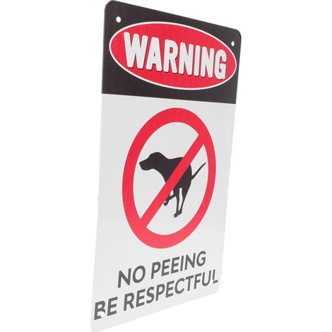 Urin Verbotsschild Garten Warnschild Kein Hundeurin Draußen