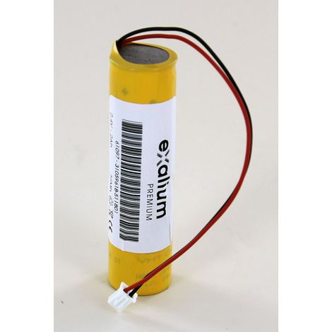 Batteria 2.4V 2Ah NiMh per Baes Legrand 610 97 BAEH ECO 2 (1/2)