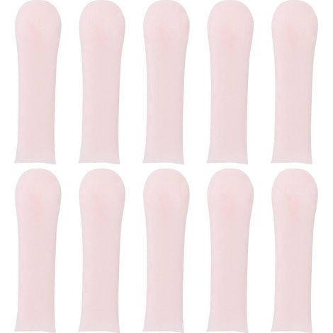 Lot de 10 manchons de rechange pour l'extraction du cérumen. Kit de nettoyage des oreilles.-1.20X0.30X0.10CM-Pink