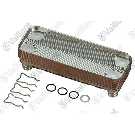 VAILLANT Intercambiador de calor BW, 12 placas VSC 126+196-C 140/150 R1 u.w. Vaillant-Nr. , 065111