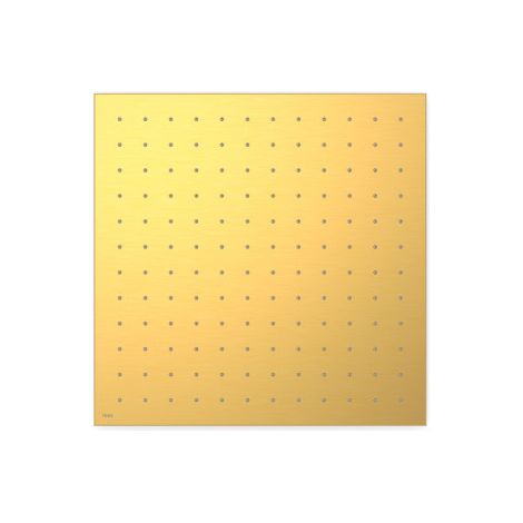 Pommeau de douche encastré au plafond Or Mat 24K - TRES 13495101OM