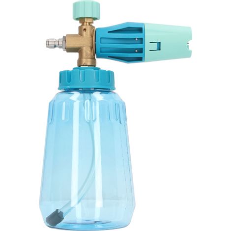 Générateur de Mousse Haute Pression 4000 PSI, Nettoyeur Puissant avec Pulvérisateur Réglable et Raccord Rapide 1/4 NPT - 1 Litre, Violet (1/5)