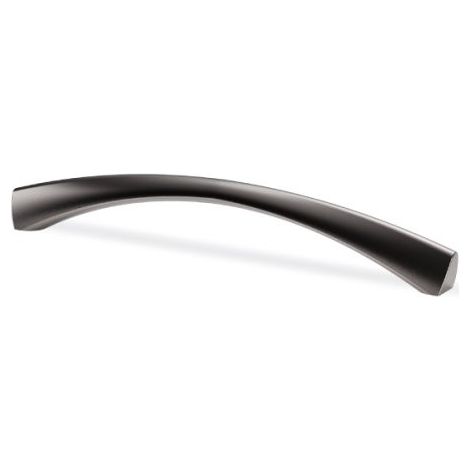 Poignée de meuble ark - Décor : Noir - Entraxe : 256 mm - Hauteur : 35 mm - Largeur : 14 mm - Longueur : 280 mm - ITAR (1/3)