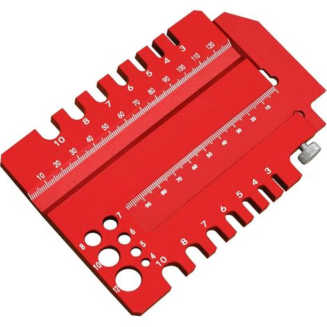Outils de mesure pour le travail du bois, règles de traçage, jauge de tenon – pour la fabrication de meubles, projets, menuiserie, atelier, maison, garage (1/5)