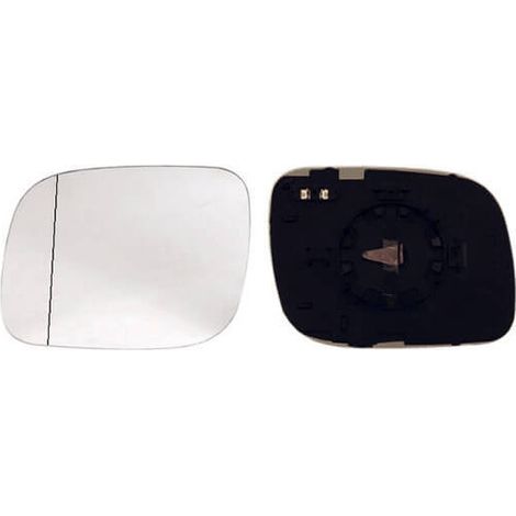 Verre de rétroviseur gauche asphérique Volkswagen Touareg 1 phase 1 2002-2007
