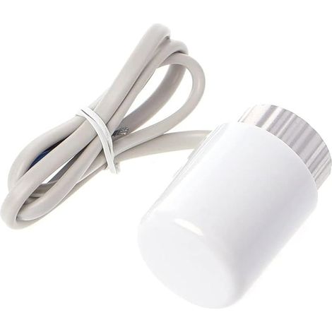 Actionneur thermique électrique pour chauffage au sol, 1 pièce, collecteur pour thermostat de chauffage au sol (NC normalement fermé, blanc) (1/4)