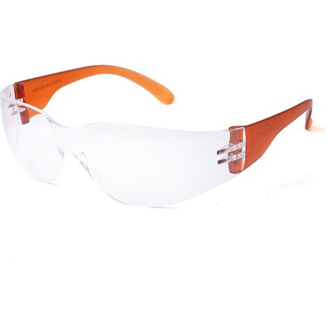 2 lunettes de protection transparentes haute définition, UV400, lentilles HD, confortables, pour activités extérieures et environnements exigeants (1/5)