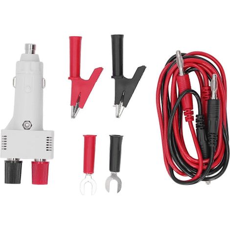 Prüfstecker-Set AWG Krokodilklemmen Bananenkabel Testzubehör-Set für Reparatur und Wartung