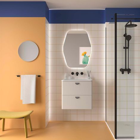 Schrank wandhängend UNIIQ 600 2 Schubladen mit Softeinzug NATA 598 x 540 x 450 mm (1/2)