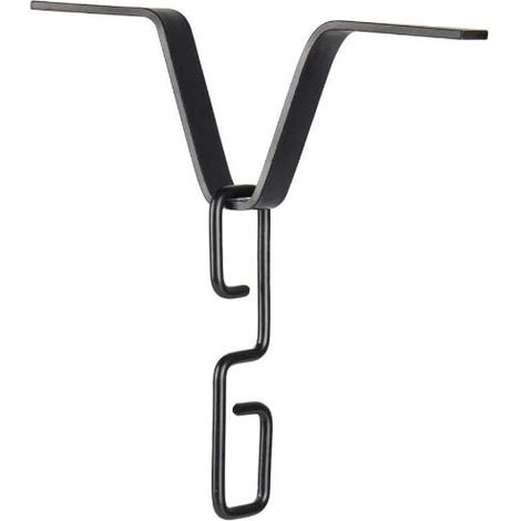 Rain chain hooks for gutter drains, V-mount rain chain clips for gutters, rain chain anchors YMYNY