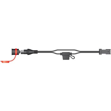 CABLE ÓPTIMO CON ENCHUFE PARA CONECTAR EL CARGADOR A LA TOMA DE CARGA DUCATI Y CONECTOR SAE (LONGITUD 30 CM) (EL)
