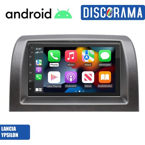 DISCORAMA® - AUTORADIO ANDROID 4/64GB LANCIA YPSILON 2003-2011 STEREO AUTO TOUCH 7″ WIFI NAVIGATORE (1/5)