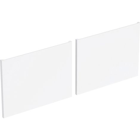 Set frontali per cassetti GE, bianco per Renova Plan WTU, compatibile con WT B:130cm