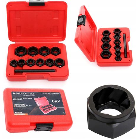 Kraft&Dele Maschinengefertigte abgerissene Kappen, 9–19 mm, 10 Stück (1/5)