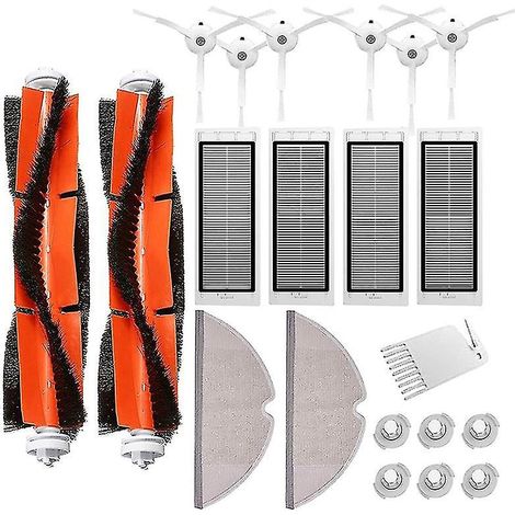 Brosse principale, brosse latérale et filtre pour Xiaomi Roborock S50, S51, S55, S5 et S6