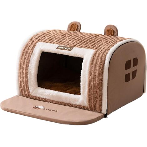 Dog Cave Bed,Machine Washable Burrow Medium Cat Sleeping Tent