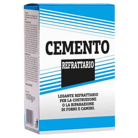 CEMENTO REFRATTARIO 5 kg - 4 pezzi