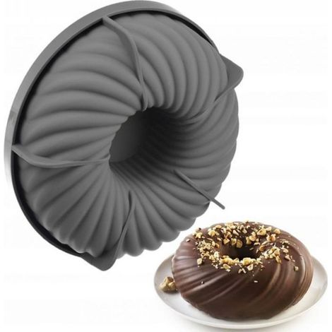 Moule Silicone - 20 Cm - Compatible Congélateur Et Lave-Vaisselle - Pour Muffins (1/2)