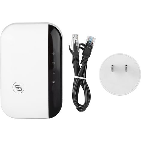 Amplificateur de signal WiFi 2.4GHz-2.4835GHz, mode AP/Relais, cryptage par bouton WPS, prise américaine (1/5)