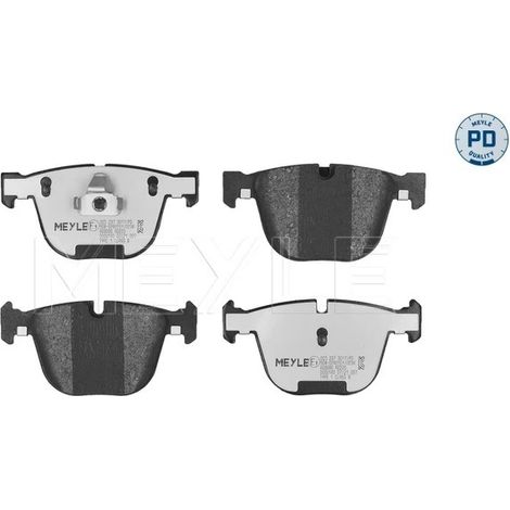 Kit de plaquettes de frein, frein à disque Meyle 025 237 3017/PD BMW 0 301 476