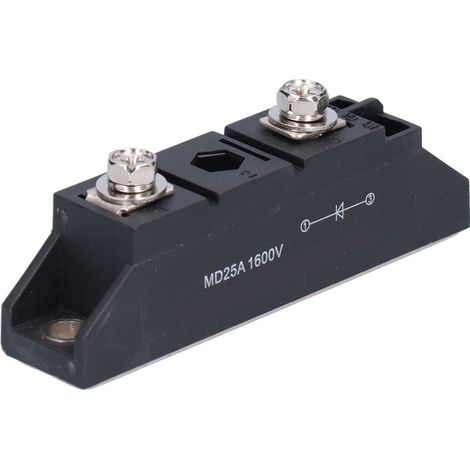Pont redresseur 25A 1600V, composant électronique pour motorisation d'imprimante, accessoire équipement MD25A (1/5)