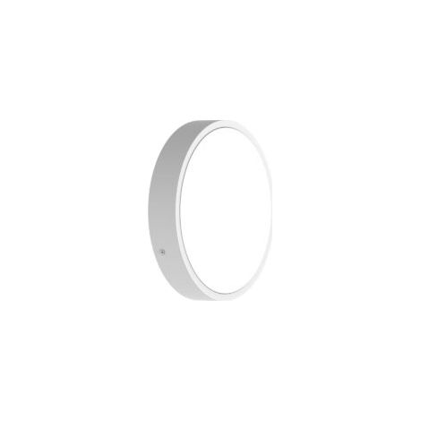 Hublot plafonnier LED BULKHEAD ROUND Multi Color / Multi Lumen - 262 x 73 mm - 1220 Lm - 4000 K - blanc - LEDVANCE