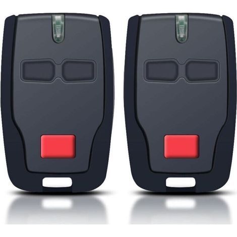 Telecommande porte de garage pour BFT Mitto 2 B RCB,433 MHz télécommande 2 canaux pourRolling BFT Mitto 2, Kleio, Ghibli, TRC 2, Kleio, Ghibli, TR(2PCS) (1/5)