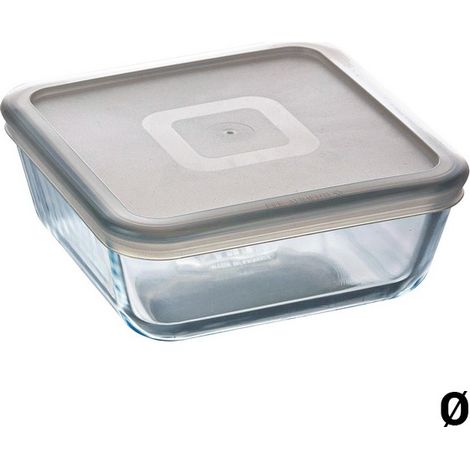 Plat à four Pyrex Cook and Freeze 15x15 cm Verre borosilicaté (1/2)