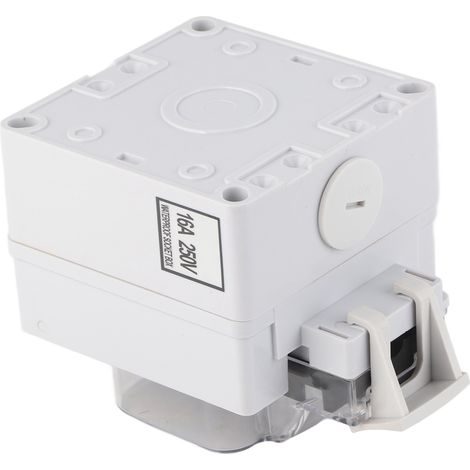 Prise extérieure étanche IP66, boîtier allemand pour jardin et atelier, alimentation 250V 16A, résistante aux intempéries (1/5)