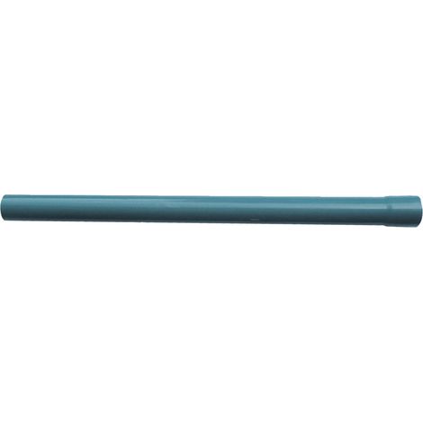451244-9 Tube droit en plastique 28 x 465 mm, bleu (1/2)