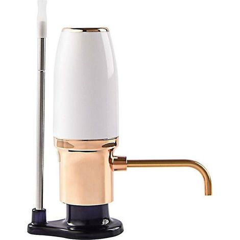 Aireador de vino eléctrico, vertedor, decantador automático inteligente, dispensador recargable con cable USB. (1/5)