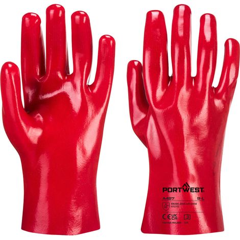 PVC Rot - Größe XL - Rot - Portwest