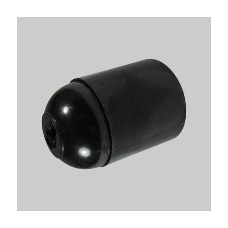 Portalampada E27 Bachelite Camicia Liscia (Lampo Cod. S900Lbk/Ne)