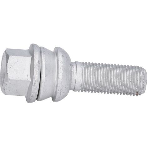 Boulon de roue de remplacement M14X1.5 à siège sphérique en acier argenté pour SUV, camion et fourgonnette Q7 2007-2021 (1/5)