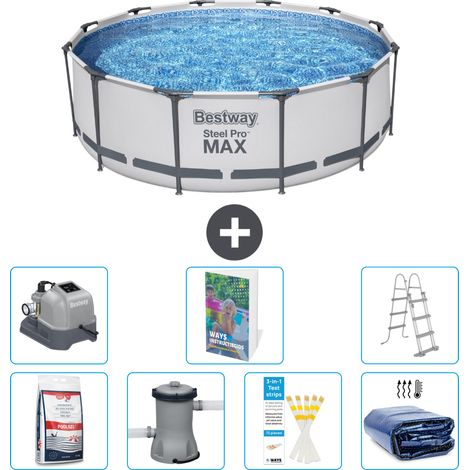 Bestway Steel Pro MAX Rund - 366x100 cm - 8-teilig S503
